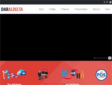 Tablet Screenshot of daraldelta.com